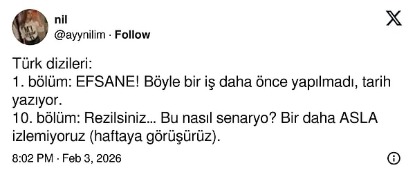 11. Ve erken final maalesef :(