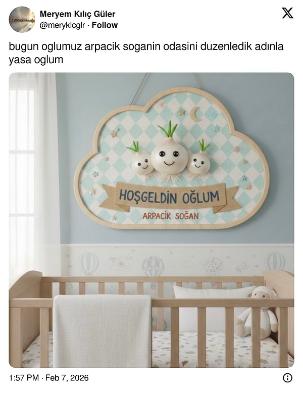 Fakat gelin görün ki Tirali çiftinin kızları için tercih ettiği isim, sosyal medyanın diline düştü!