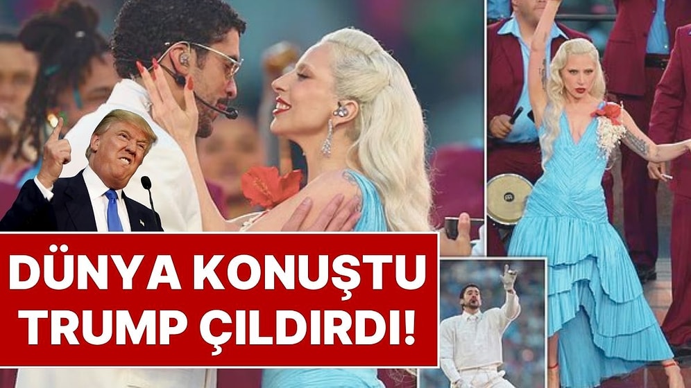 Super Bowl'daki Bad Bunny Gösterisi Donald Trump'ı Çıldırttı: "Fiyasko, Ülke Değerlerine Hakaret Edildi"