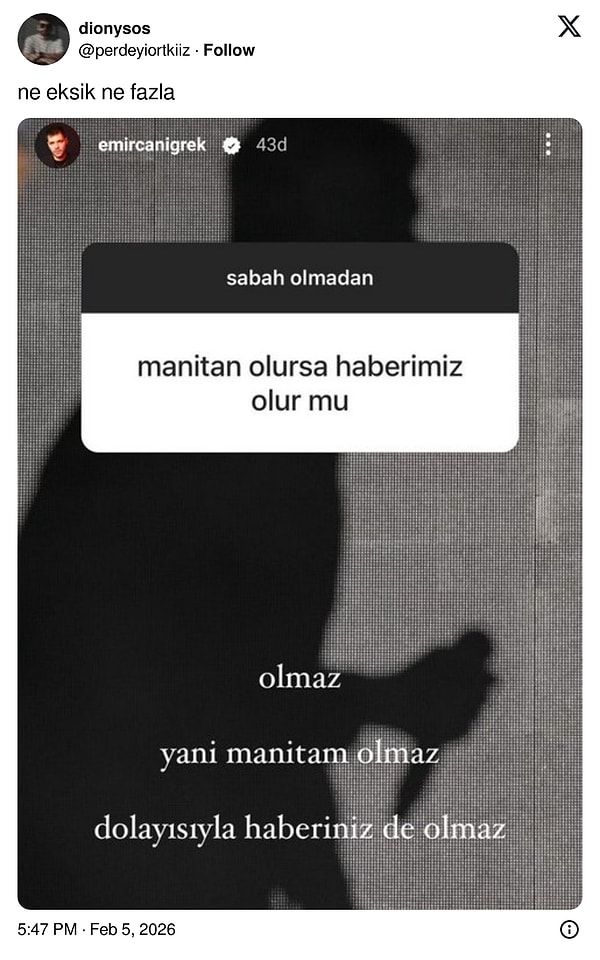 Popüler yanıtlar şöyleydi;