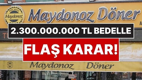Gıda Sektöründe Dev Satış: TMSF, Maydonoz Döner'i Satışa Çıkardı