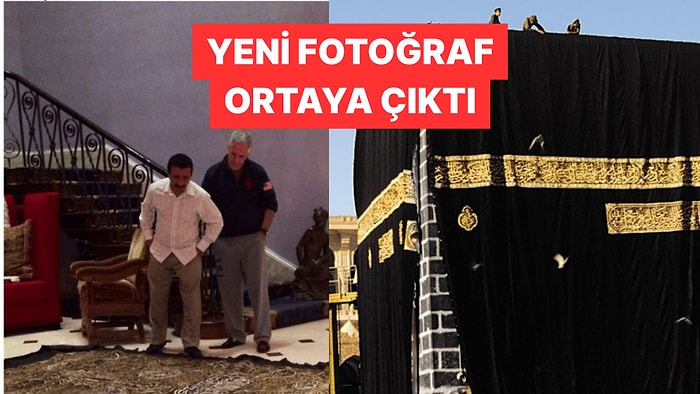 Epstein'in Kabe Örtüsüne Ait Parçayı Halı Olarak Kullandığı Ortaya Çıktı