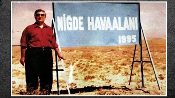 27 yıl boyunca yapılamayan havaalanında çalışıp emekli oldu!