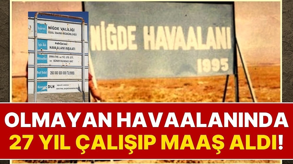 Yıllardır Yapılamayan Havaalanında 27 Yıl Çalışıp Emekli Olan Bekçinin 'Film Gibi' Hikayesi