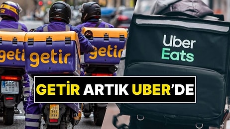 Uber, Getir’in Yemek, Çarşı ve Su Hizmetini Satın Aldı