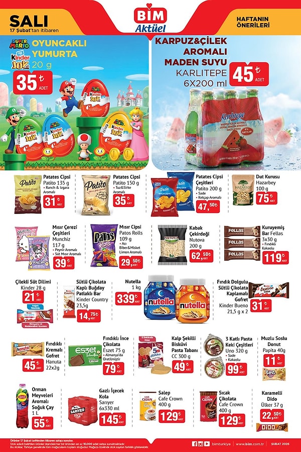 Kinder Oyuncaklı Yumurta 20 gr 35 TL