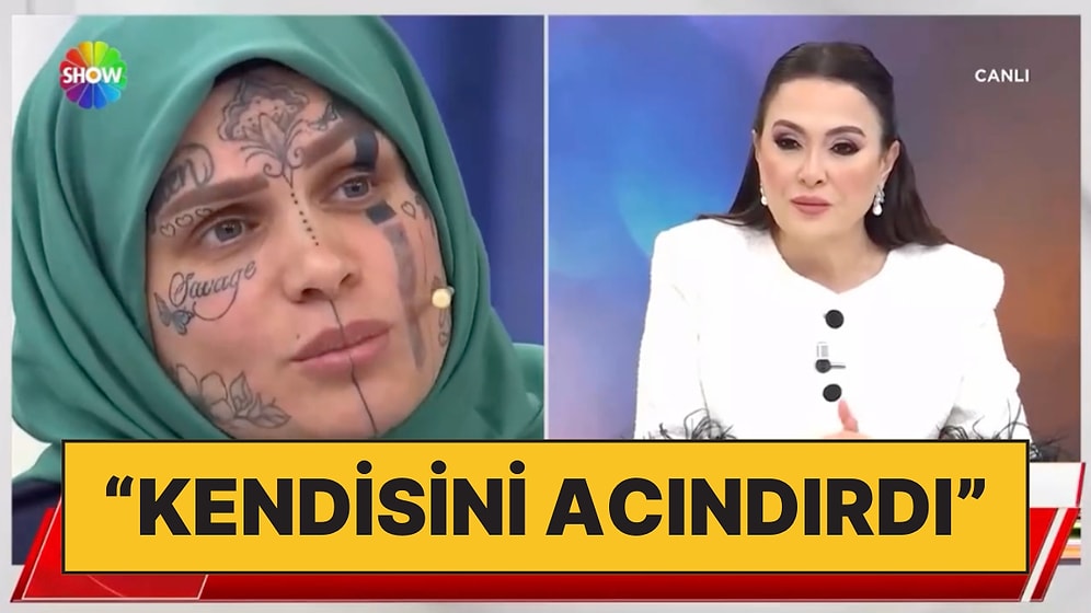 Didem Arslan'la Vazgeçme'ye Dolandırıldığı İddiasıyla Katılan Nazan'ın Yüzündeki Dövmeler Dikkat Çekti!