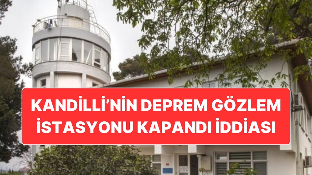 Kandilli Rasathanesi İstanbul’daki Manyetometre İstasyonu ile İlgili Açıklamada Bulundu