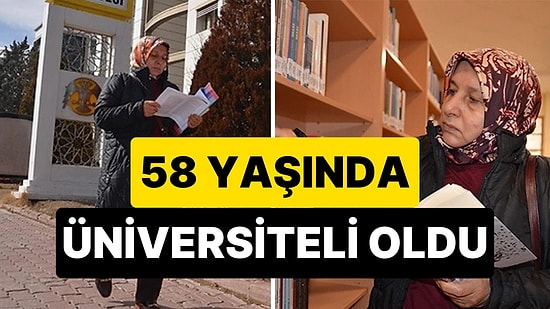 58 Yaşında Sıralara Geri Döndü: Yarım Kalan Hayalini Ertelemedi, Üniversiteli Oldu