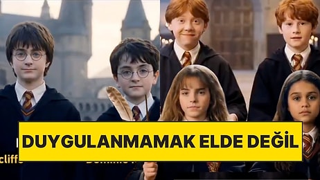 Harry Potter Film Serisindeki Oyuncuların Dizideki Oyunculara Asalarını Devrettiği Videoya Duygulanacaksınız