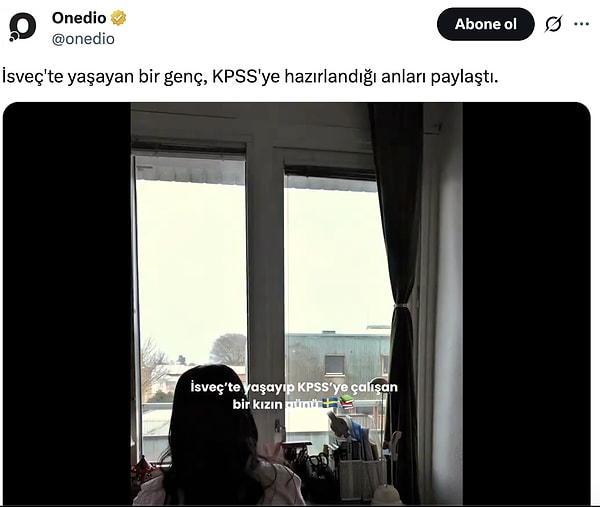 İsveç gibi dünyanın en müreffeh ülkelerinden birinde yaşayan bir Türk'ün paylaşımı gündeme düşmüştü.