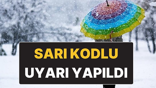 Meteoroloji’den 14 İl İçin Sarı Kodlu Uyarı: Yoğun Kar Yağışı Bekleniyor