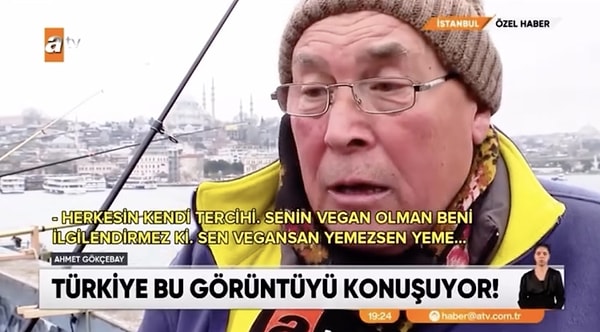 "Herkesin kendi tercihi, sen yemezsen yeme"
