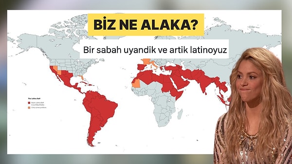 Dev "Latin Kuşağı" Haritası Kafaları Karıştırdı