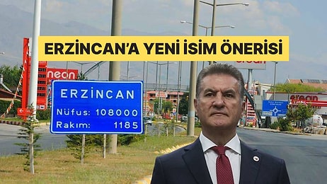 Mustafa Sarıgül Memleketi Erzincan'ın İsminin Değiştirilmesini Teklif Etti