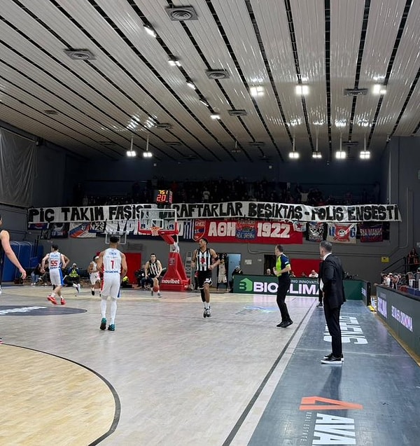 Beşiktaş, EuroCup B Grubu mücadelesinde bu akşam Yunanistan deplasmanındaydı.