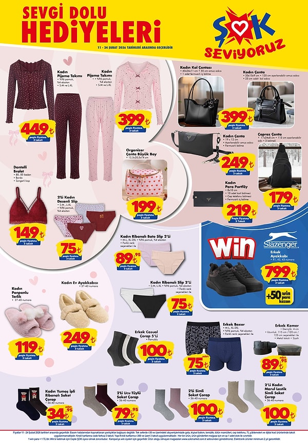 Kadın Pijama Takımı 449 TL