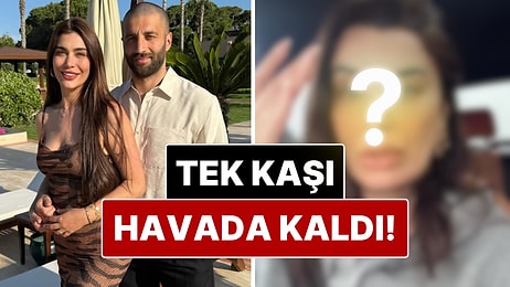 Botoks Yüzünden Bir Kaşı Havada Kalan Ebru Şancı Kendini Tiye Aldı!