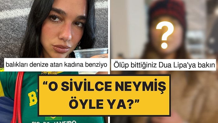 Kameralara Makyajsız Yakalanan Dua Lipa'nın Doğal Hali Sosyal Medyayı İkiye Böldü