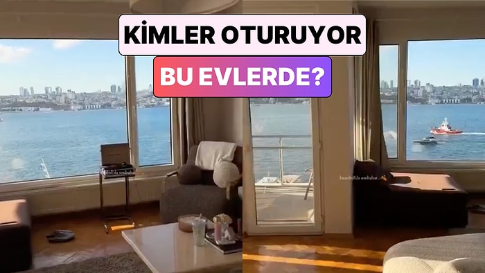 İstanbul'da Yaşayan Bir Vatandaş Evinin Muazzam Manzarasını Paylaştı