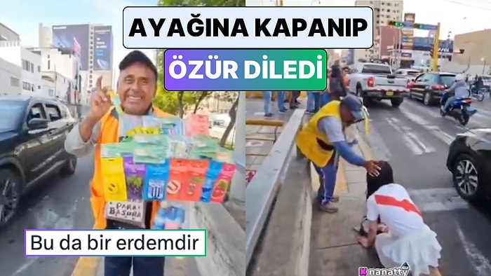 Peru’da Japon Yayıncı Sokak Satıcısını Dolandırıcı Sanıp Hakaret Ettikten Sonra Ayağına Kapanarak Özür Diledi