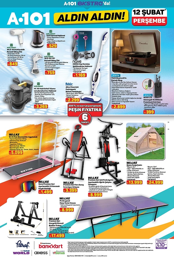 Piranha Bluetoothlu Çantalı Pikap 2.899 TL