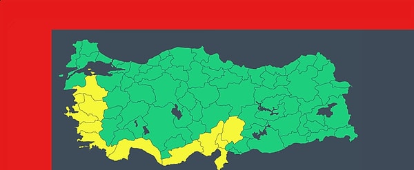 Sadece kıyı bölgeleri değil, yurdun iç ve doğu kesimleri de hareketli bir hava dalgasının etkisi altında kalacak.