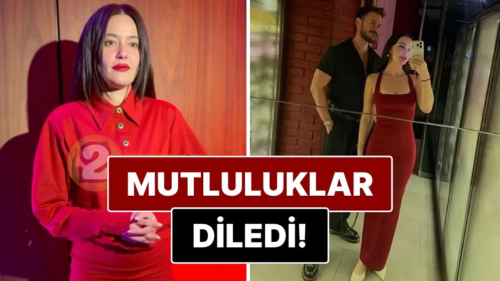Pelin Akil Eski Eşi Anıl Altan ve Yeni Aşkına Mutluluklar Diledi!