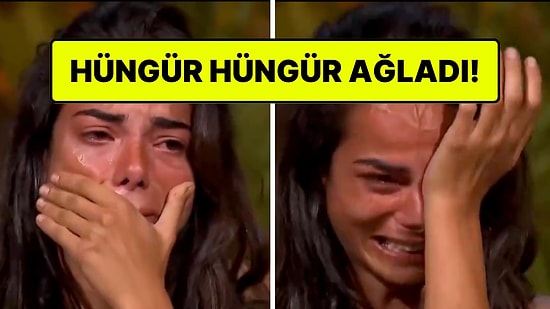 Survivor'da Beyza, Görüşmediği Babasından Haber Alınca Gözyaşlarına Boğuldu