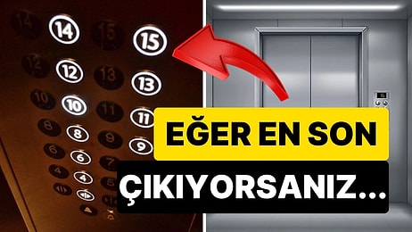Asansörde Yapılan Bu Basit Hareket Yüksek Duygusal Zekanın İşareti Olabilir