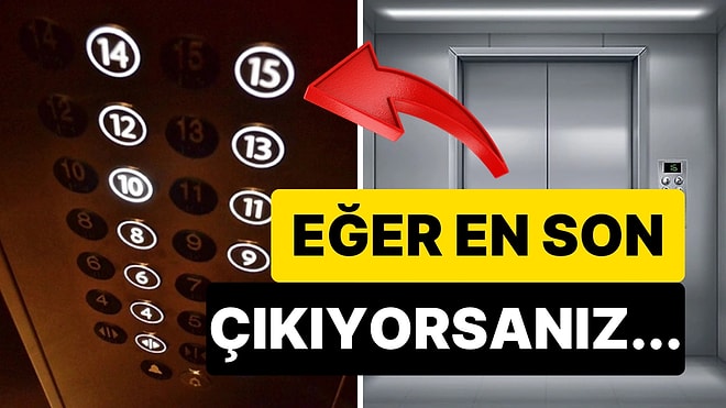 Asansörde Yapılan Bu Basit Hareket Yüksek Duygusal Zekanın İşareti Olabilir