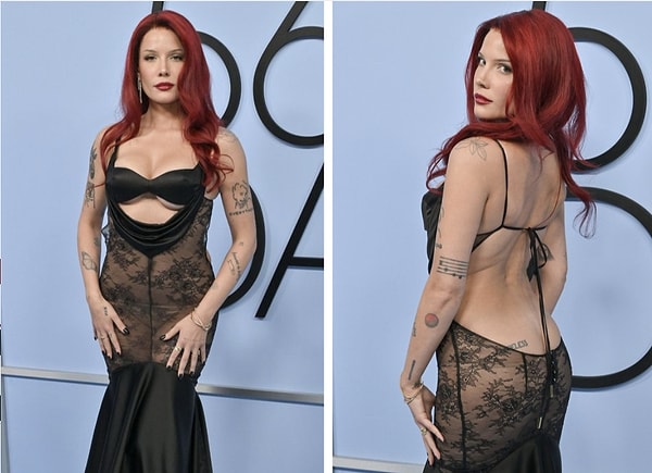 Halsey, nişanlısı Avan Jogia ile birlikte 82. Venedik Uluslararası Film Festivali sırasında gerçekleşen özel bir kırmızı halı etkinliğine katıldı.