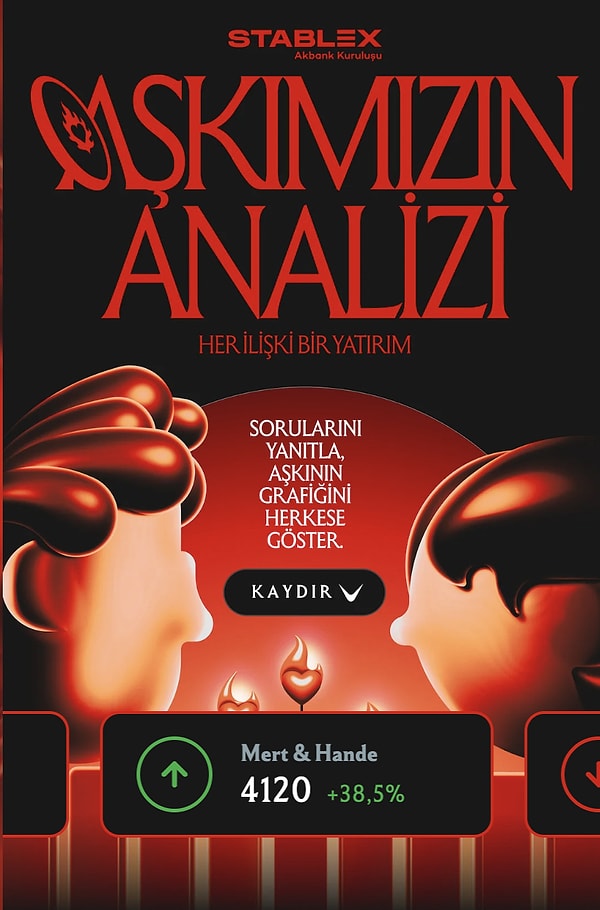 Bu Sevgililer Günü’nde aşkınızı hissetmekle yetinmeyin, grafiğini de görün. 💘