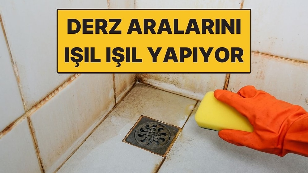 10 Saniyelik Temizlikle Banyo Derzleri Işıl Işıl Oluyor: Tek Malzeme Yeterli