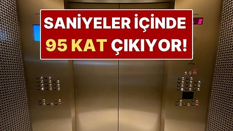 Saniyeler İçinde 95 Kat Çıkıyor! Dünyanın En Hızlı Asansörü