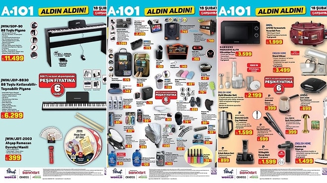 A101'e Üç Tekerlekli Moped Geliyor! 18 Şubat 2026 Aldın Aldın Kataloğu