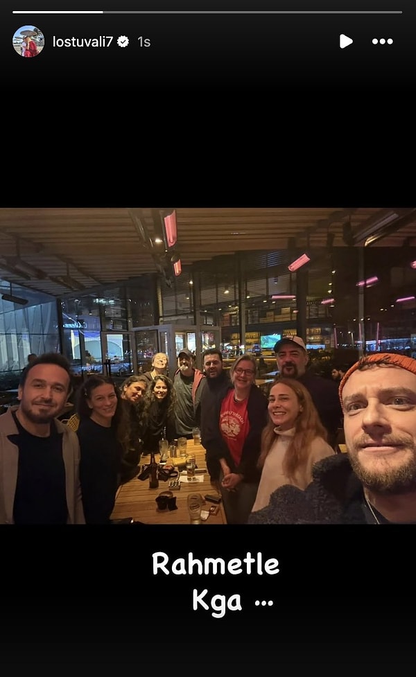 Poyraz Karayel ekibi, Kanbolat Görkem Arslan'ı anmak için bir araya geldi.