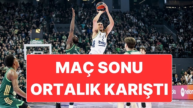 Fenerbahçe'nin Panathinaikos Zaferi Sonrasında Saha İçi Karıştı