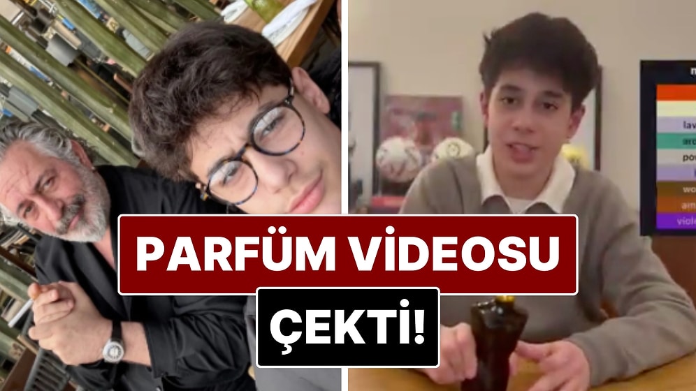 Cem Yılmaz'ın Oğlu Kemal Yılmaz Sosyal Medyada Parfüm Yorumladı!