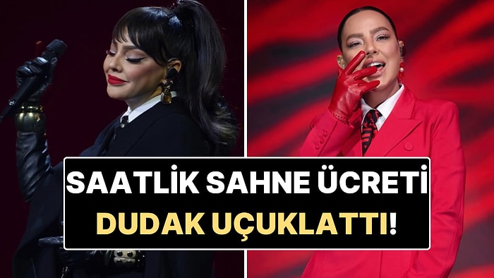 Ebru Gündeş'in 1 Saatlik Sahne Ücreti Dudak Uçuklattı!