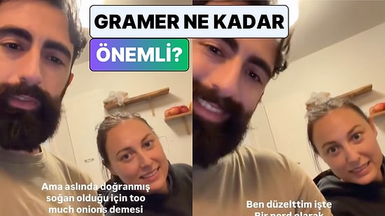 Bir Sosyal Medya Kullanıcısı Biz Gramer ile Cebelleşirken ABD'li Eşinin Yaptığı Gramer Hatasını Paylaştı