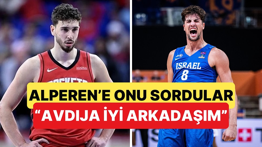 NBA All-Star'da Alperen Şengün'e İsrailli Deni Avdija Soruldu