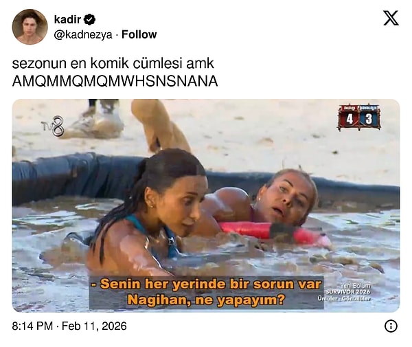 8. Sürekli hastayım diyen birini görünce bizdir: