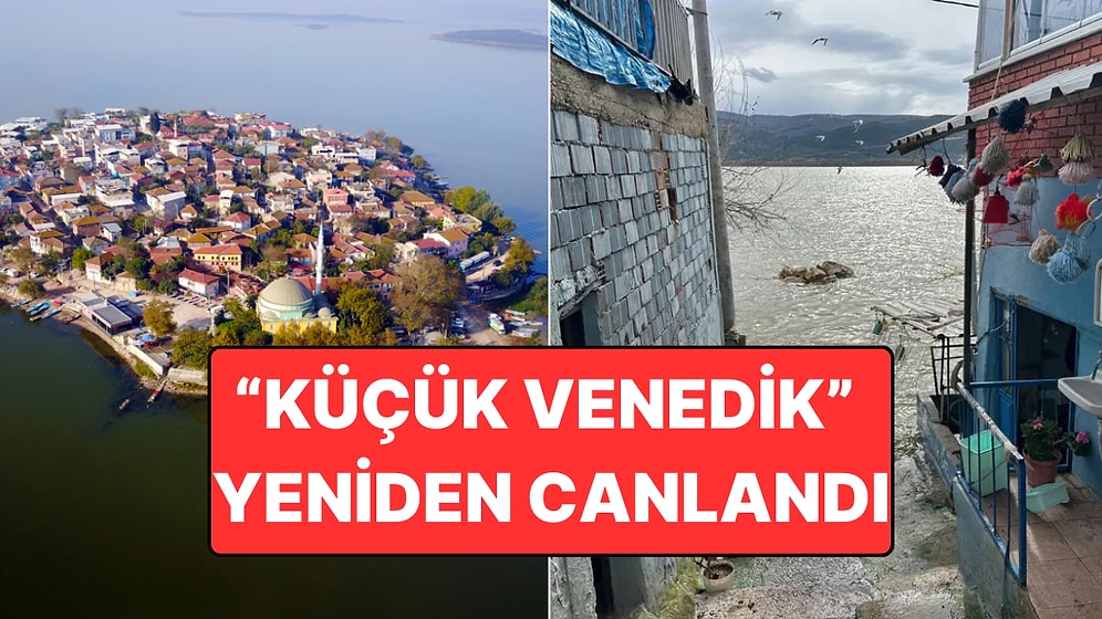 Kuraklık Tehlikesi Olan "Yaşayan Göl" Yağışlardan Sonra Resmen Denize Döndü
