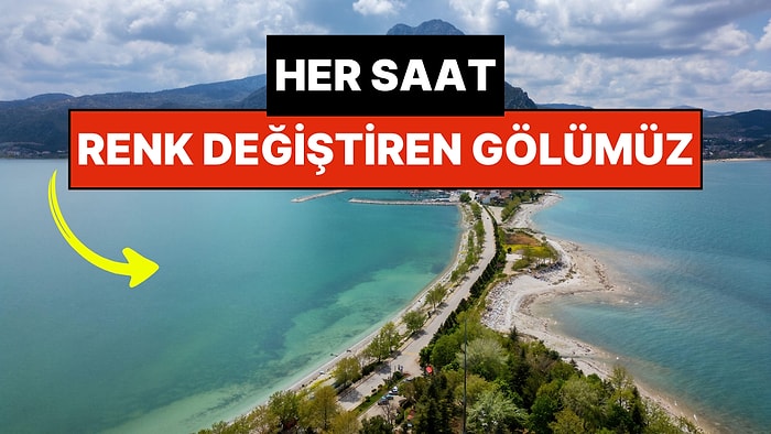Türkiye’nin En Büyük Göllerinden Biri: Sabah Başka, Gün Batımında Bambaşka Bir Renkte