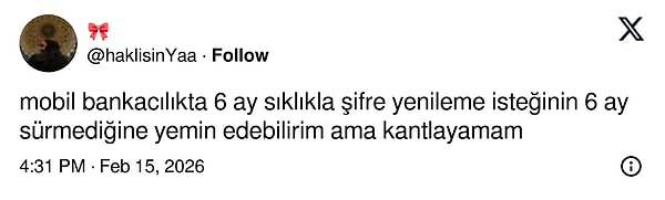 Sanki her hafta değişiyor.
