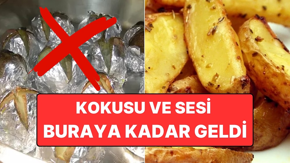 Zehir Saçan Alüminyum Folyoyu Unutun: Fırında Patates Böyle Yapınca Sağlıklı ve Çıtır Çıtır Oluyor!