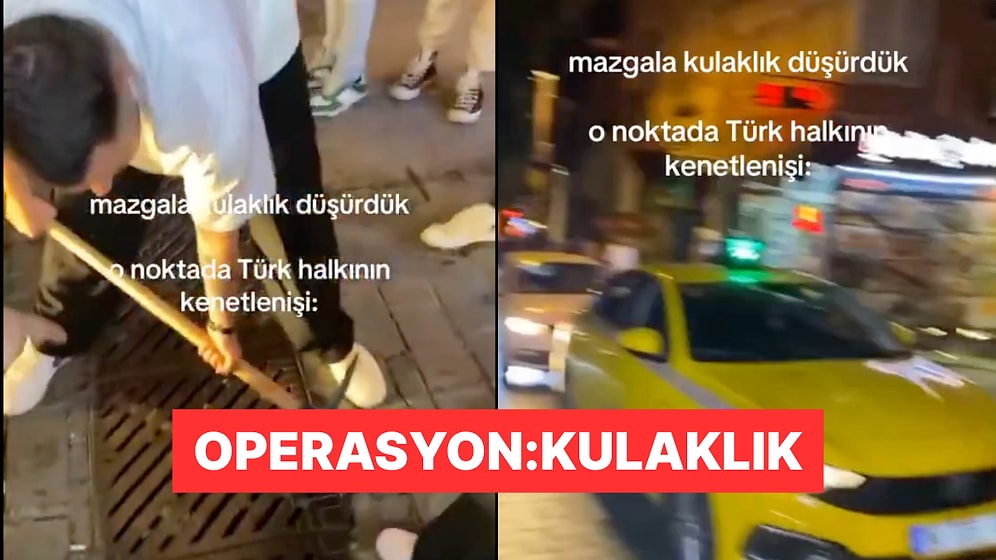 İstanbul Cihangir'de Mazgala Düşen Kulaklık İçin Esnaf Seferber Oldu