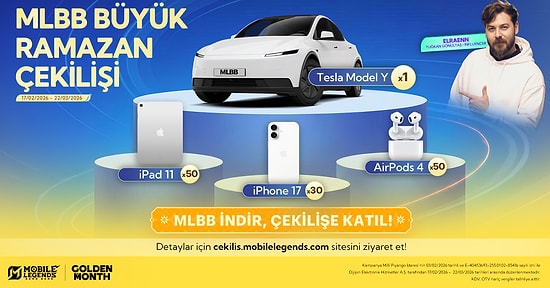 Türkiye’nin En Büyük Oyun Çekilişi: Mobile Legends: Bang Bang, Ramazan’da Birçok Ödül Dağıtıyor!