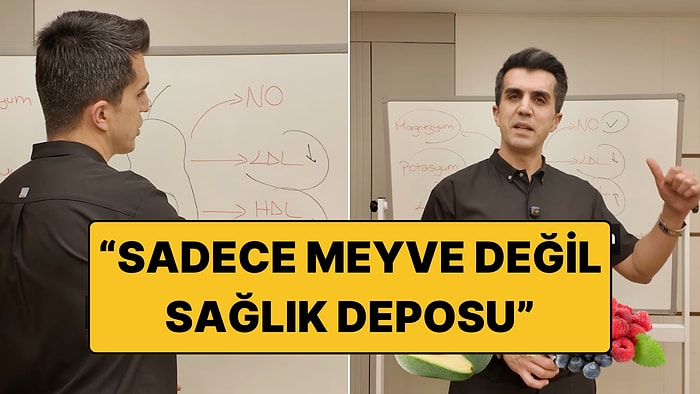 Kardiyolog Doç. Dr. Muhammed Keskin Kalp Dostu Meyveyi Açıkladı!